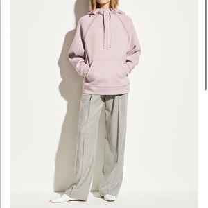 Vince Hooded Fleece Pullover